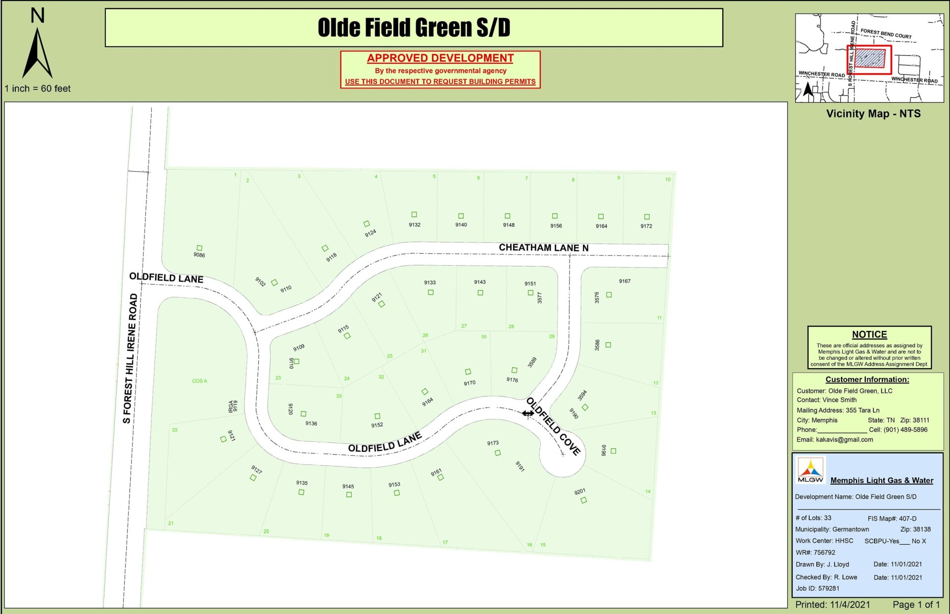 9086 OLDFIELD, Germantown, TN, 38138