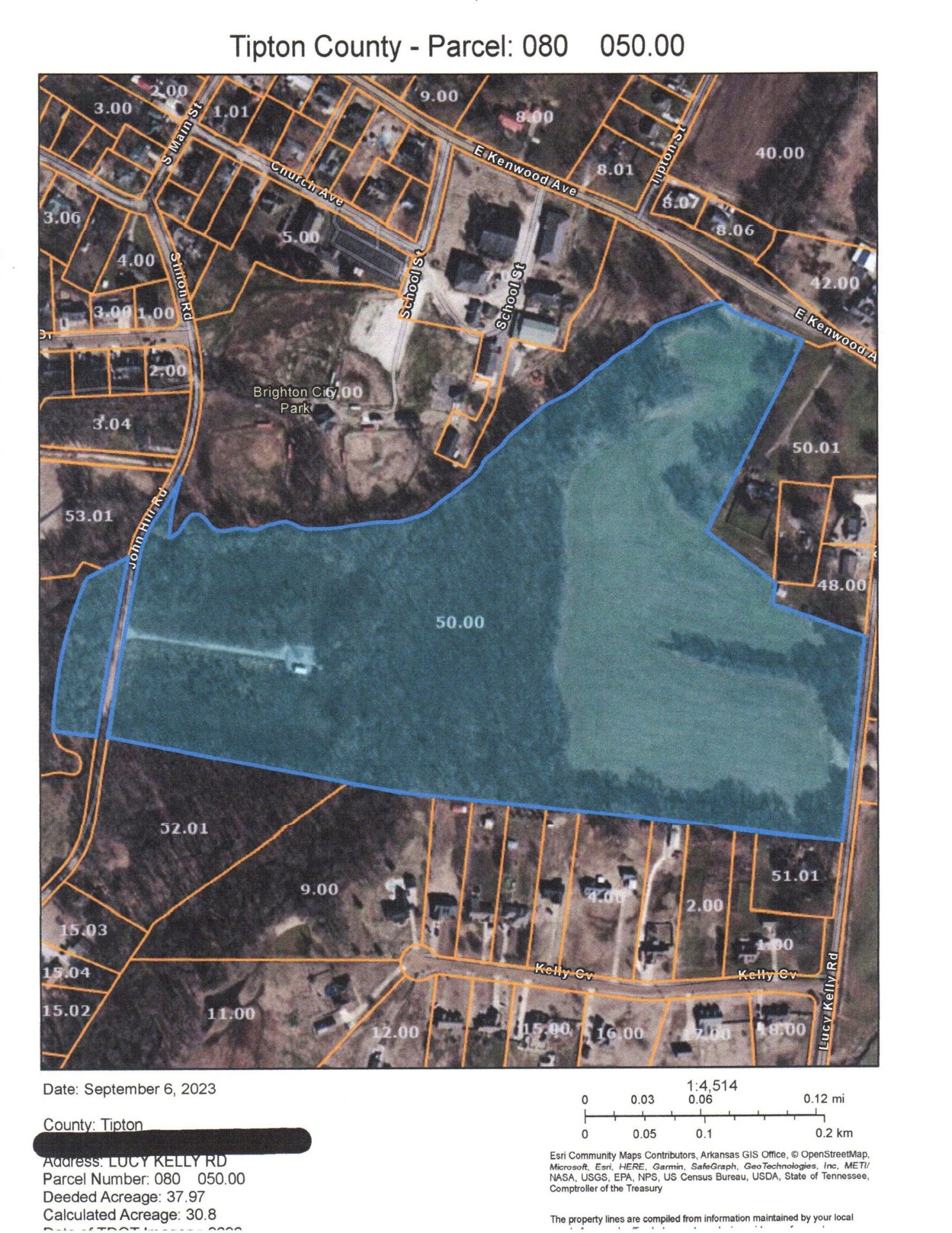 01 LUCY KELLY, Brighton, TN, 38011