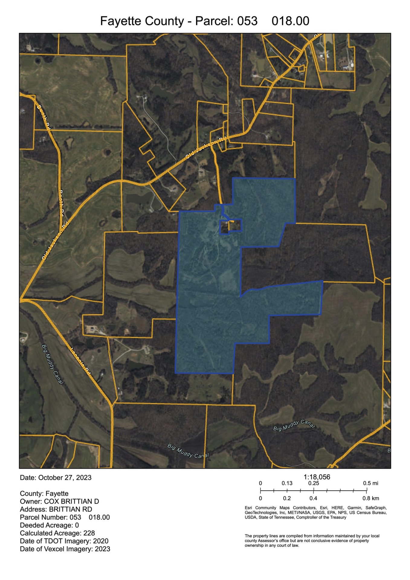 BRITTON, Somerville, TN, 38068