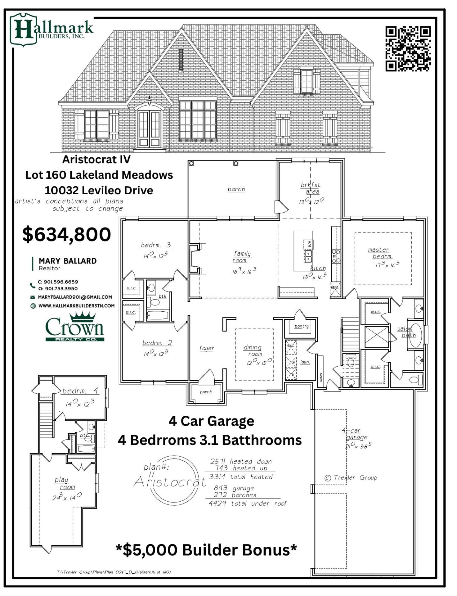 10032 LEVILEO, Lakeland, TN, 38002