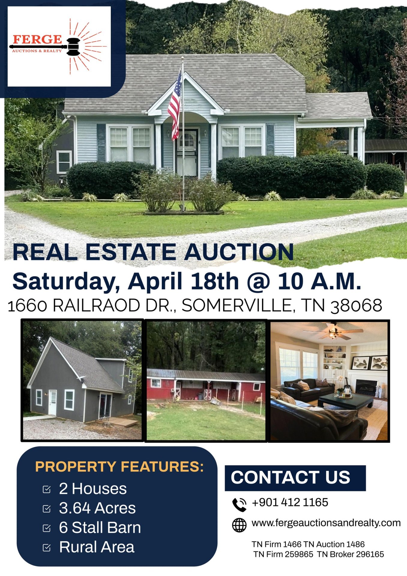 1660 RAILROAD, Somerville, TN, 38068