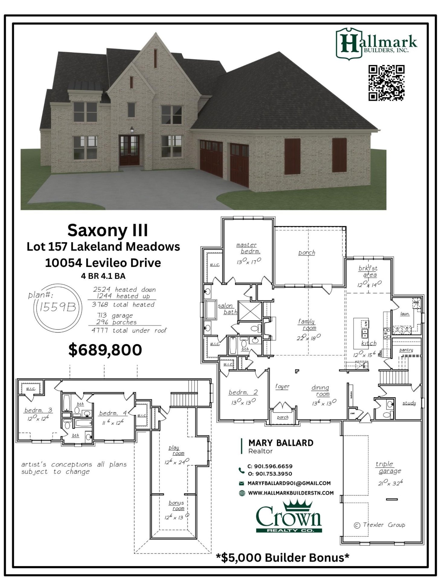 10054 LEVILEO, Lakeland, TN, 38002