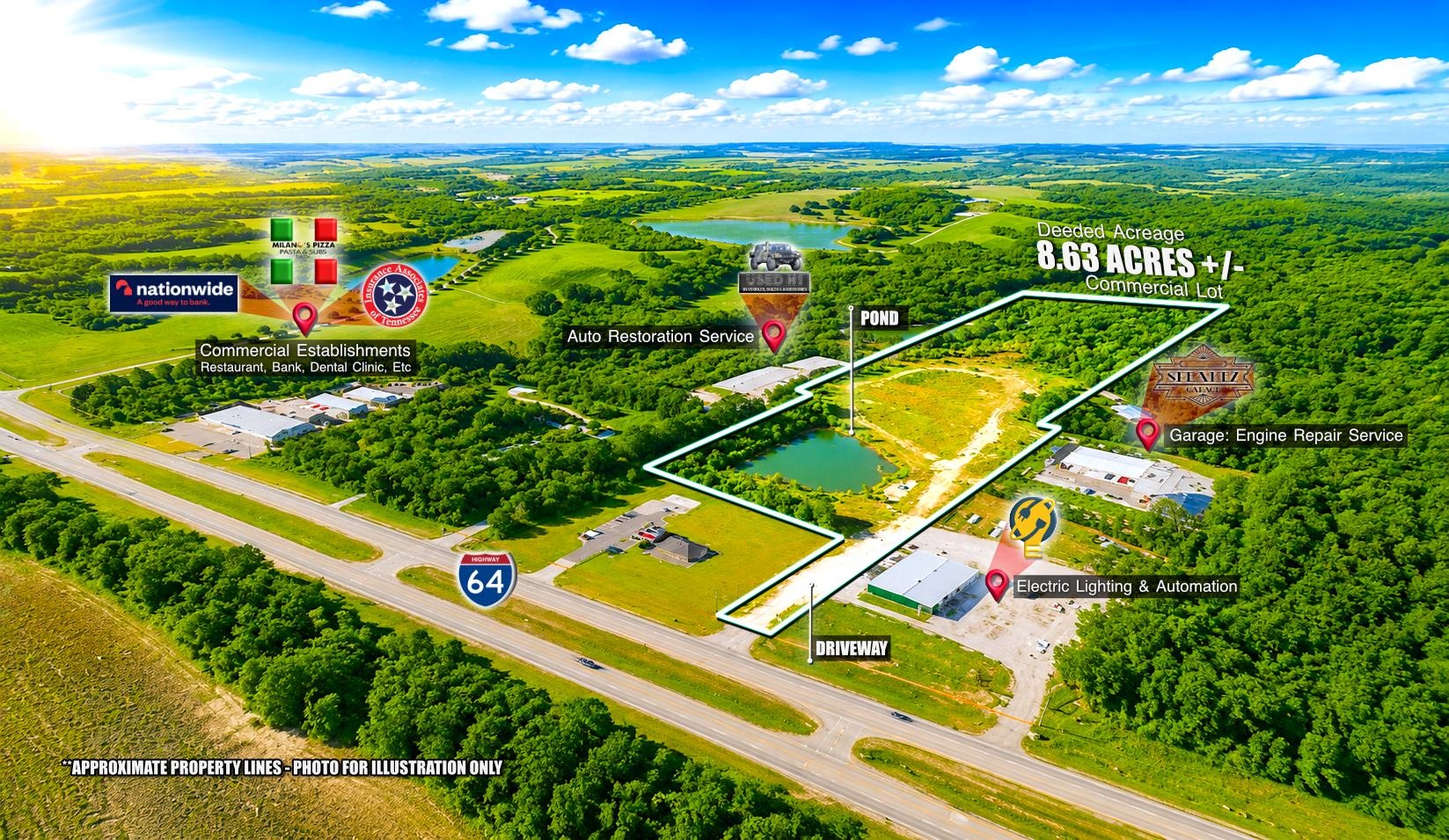 HWY 64, Oakland, TN, 38028